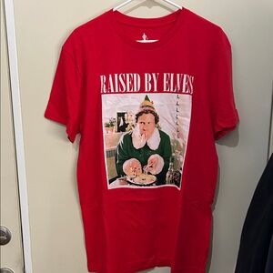 ELF Red Graphic Tee